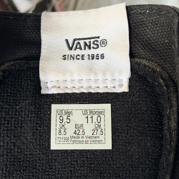 VANS Multicolor High-Top Sneakers Sz 9.5 slightly used - Picture 7 of 7